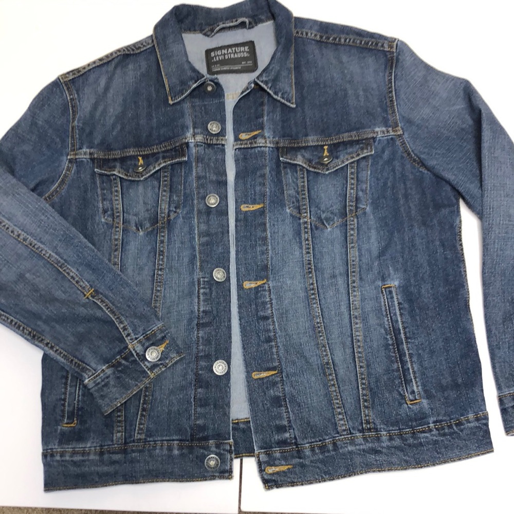 Levi’s Men's Indigo Denim Jacket Size L